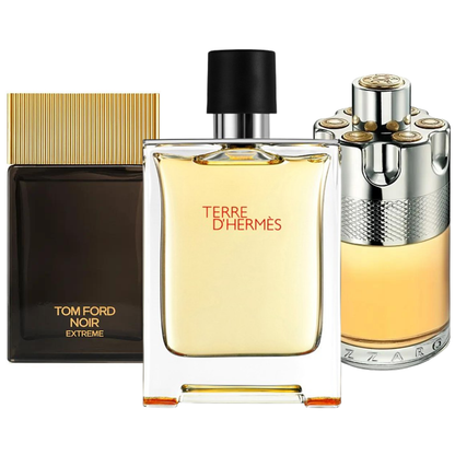 Set od 3 parfema | Terre d'Hermès · Azzaro Wanted · Noir Extreme